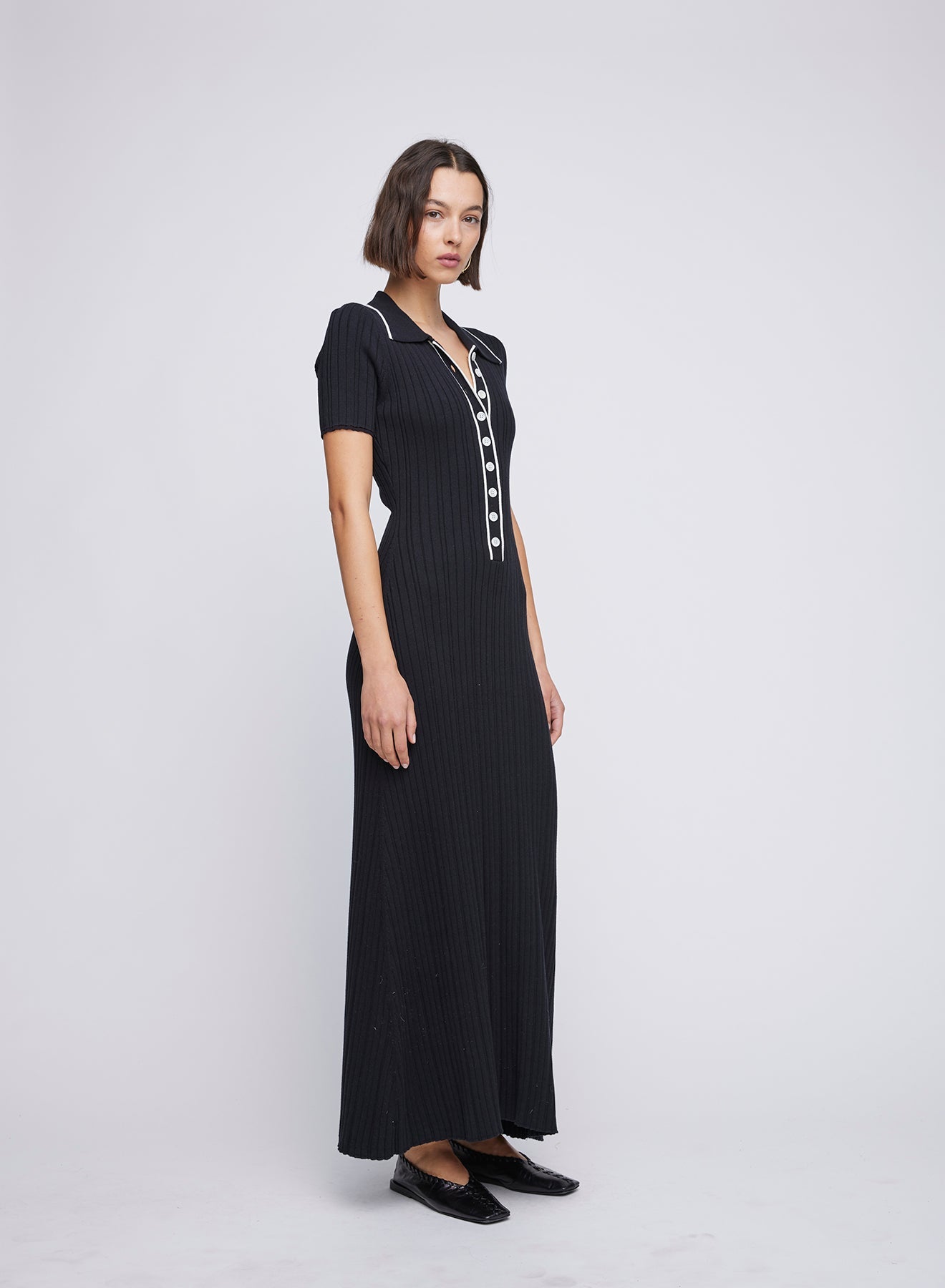 Sofia | Robe midi en maille