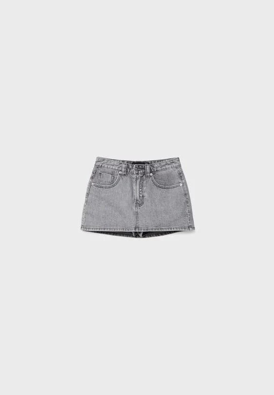 JUPE-SHORT EN JEAN