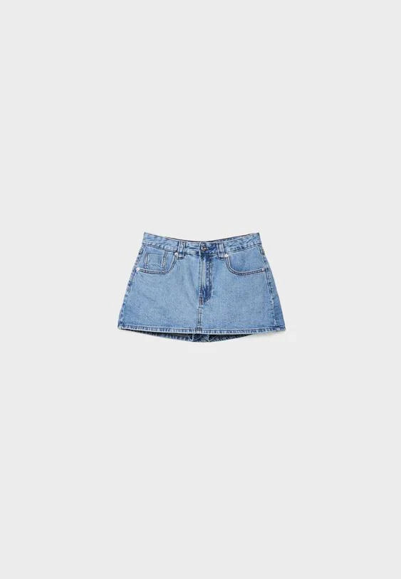 JUPE-SHORT EN JEAN