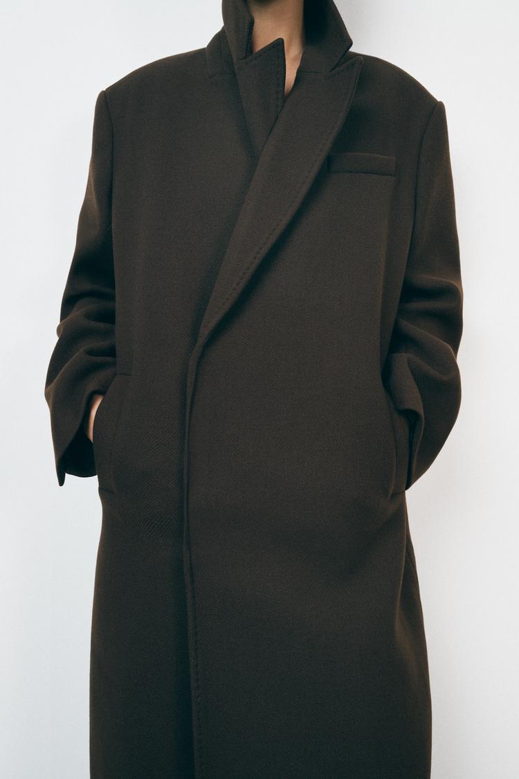 BLAZER MANTEAU MARRON