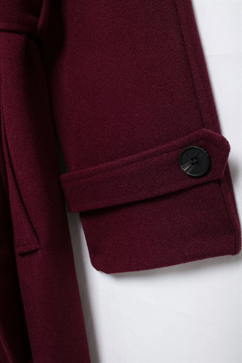 Ramona | Manteau bordeaux