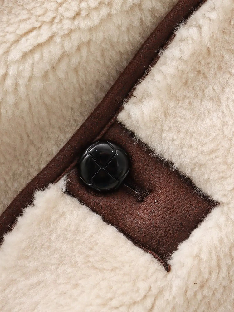 Janice | Veste en polaire Teddy